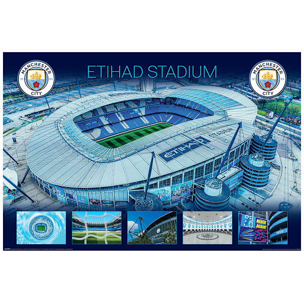 Manchester City Plakat Etihad Stadium 199
