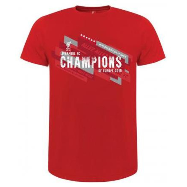 Liverpool T-shirt Champions Of Europe Barn 9-10 år
