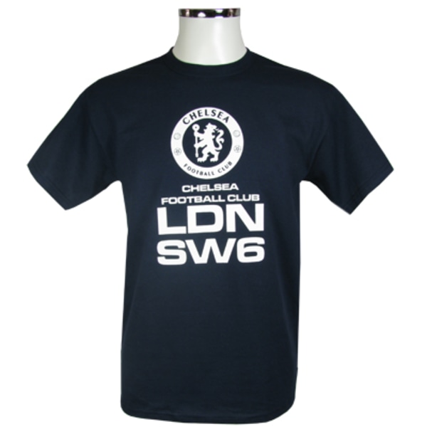 Chelsea T-Shirt LDN SW6 Mörkblå XXL