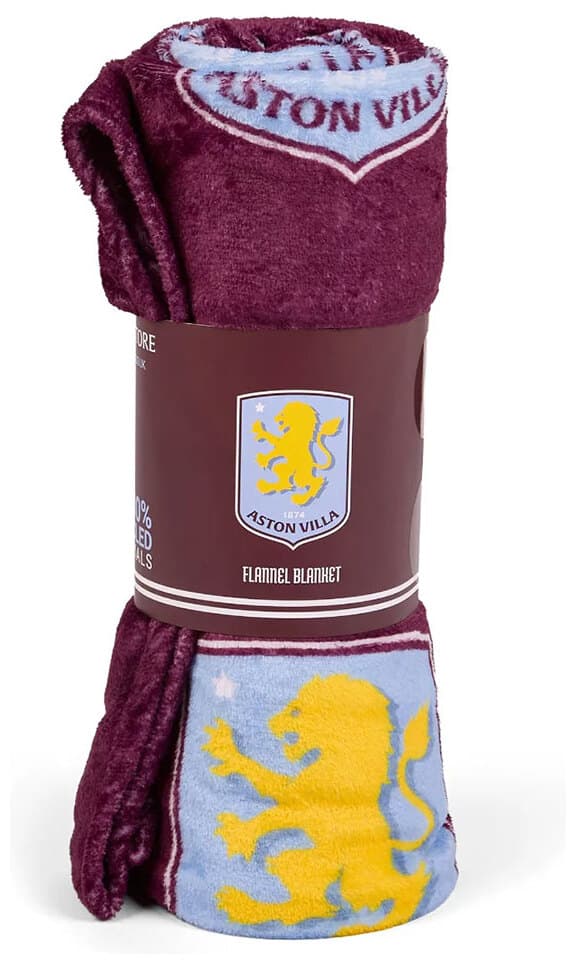 Aston Villa Fleecefilt Multi Crest