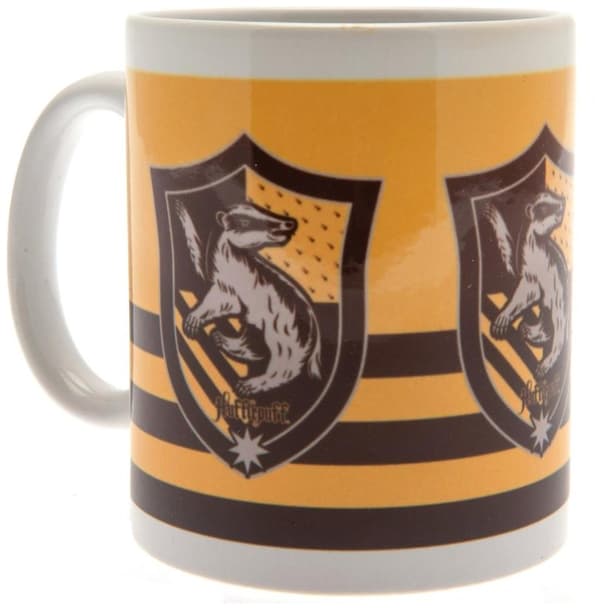 Harry Potter Mugg Gul Hufflepuff