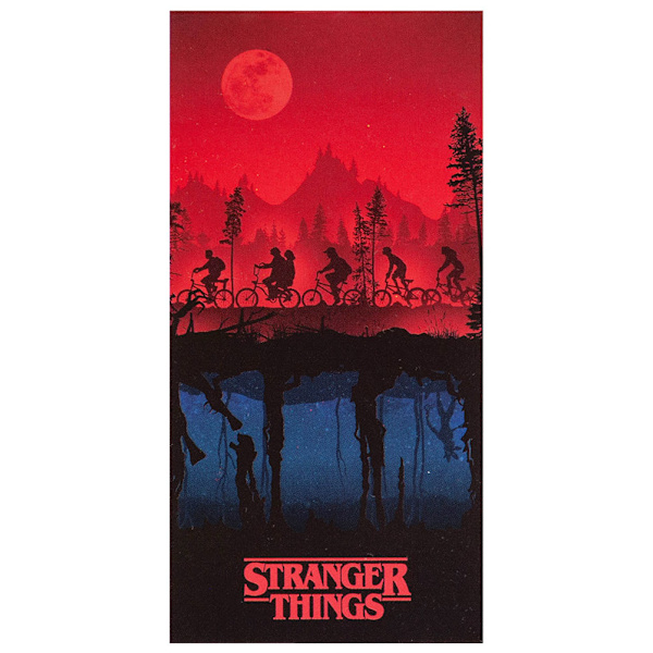 Stranger Things Pyyhe Upside Down