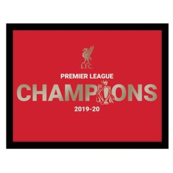 Liverpool Metalltavla Premier League Champions