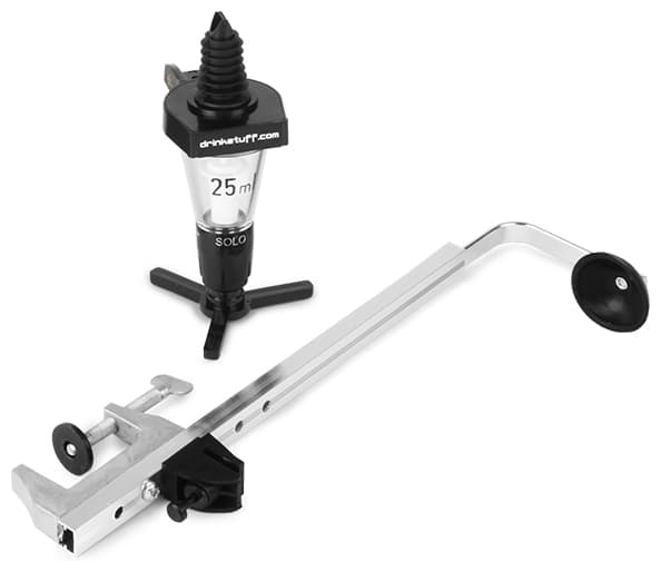 Flaskhållare med Dispenser
