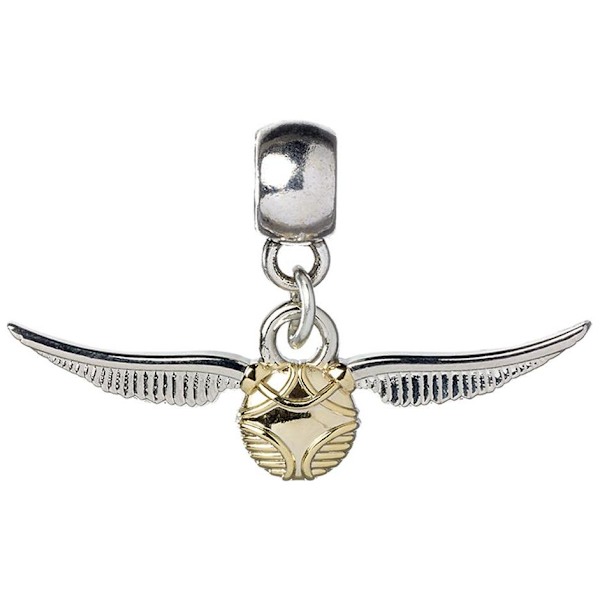Harry Potter Charm hopeoitu kultainen Quick