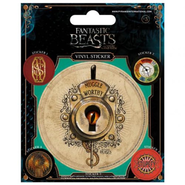 Fantastic Beasts Klistermärken 5-Pack
