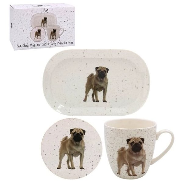 Kaffekop/Mug Set - Mops