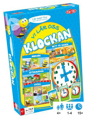Spel/Barnspel - Vi lär oss klockan