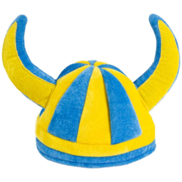 Vikingehjelm Blå Gul