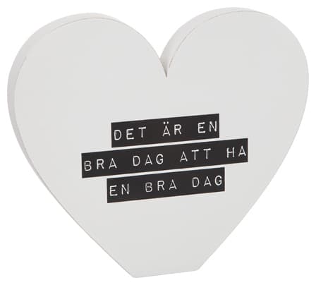 Stående Hjärta Bra dag