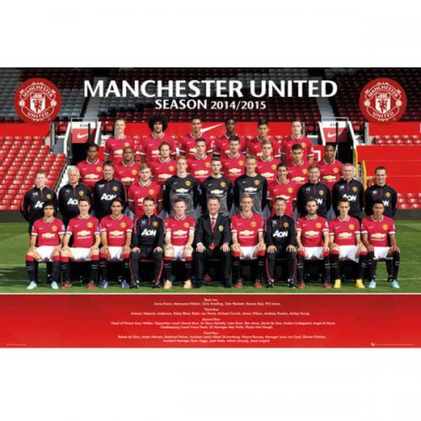 Manchester United Affisch Squad 84