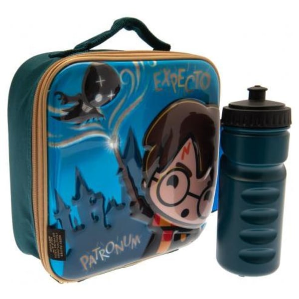 Harry Potter Lunchväska och flaska 3D Kawaii