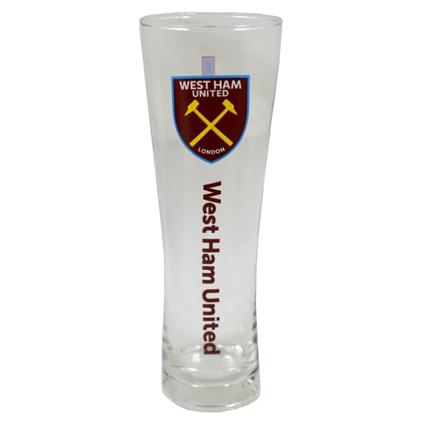 West Ham Ölglas Högt Wordmark 4-pack