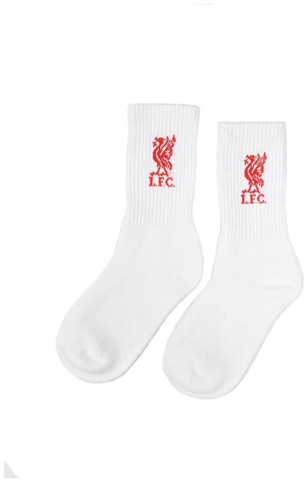 Liverpool Strumpor Vit Barn 3-pack 30-36