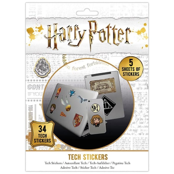Harry Potter Klistermärken Tech