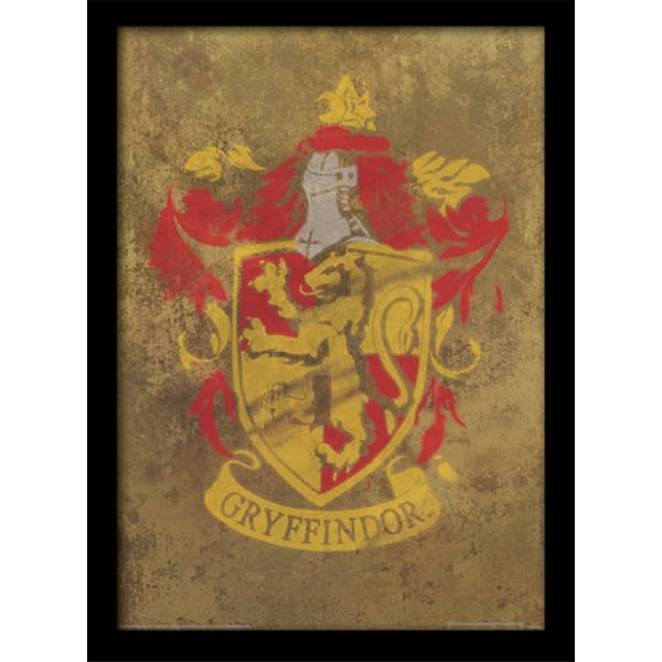Harry Potter Bild Gryffindor Crest 40 x 30