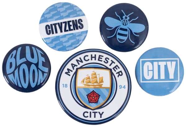 Manchester City Pinns Set