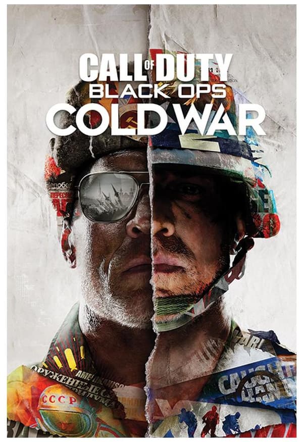 Call Of Duty Cold War Affisch Split 290