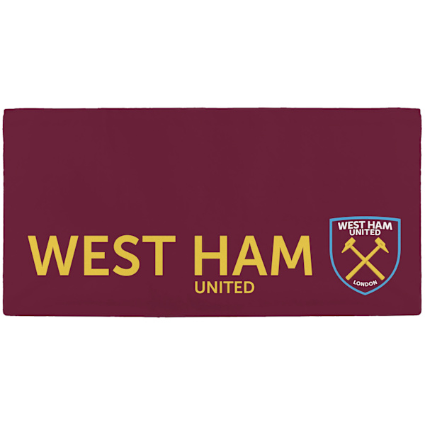 West Ham Håndklæde Claret Gold