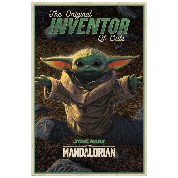 Star Wars The Mandalorian Affisch Inventor of Cute 174