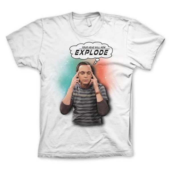 Big Bang Theory T-shirt Your Head Will Now Explode XXL