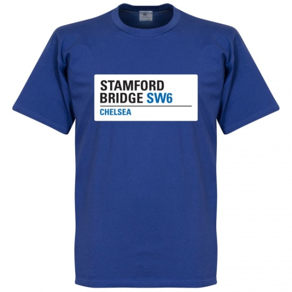 Chelsea T-Shirt Stamford Bridge Sign XL