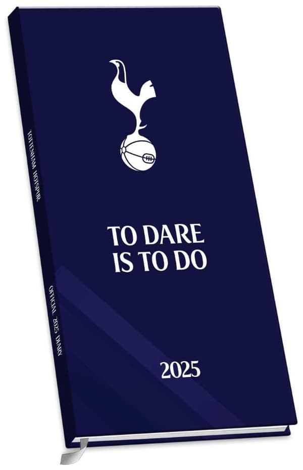 Tottenham Päiväkirja Slim 2025