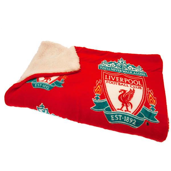 Liverpool Sherpa Luxe Fleece Tæppe