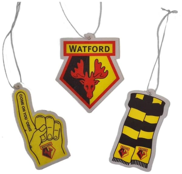 Watford Car Scent 3-pak
