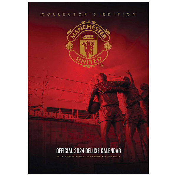 Manchester United Vægkalender Deluxe 2024