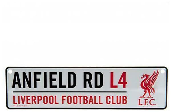 Liverpool Vindueskilt LB