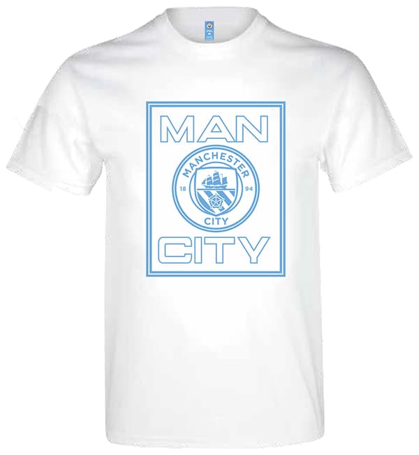 Manchester City T-paita Logo M