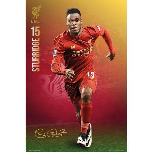Liverpool Plakat Sturridge 74