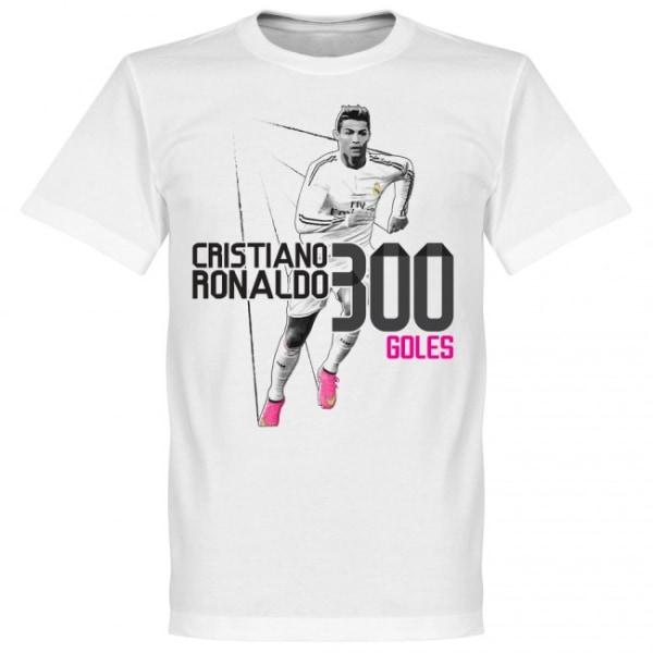 Real Madrid T-shirt Ronaldo 300 Goals Barn 3-4 år