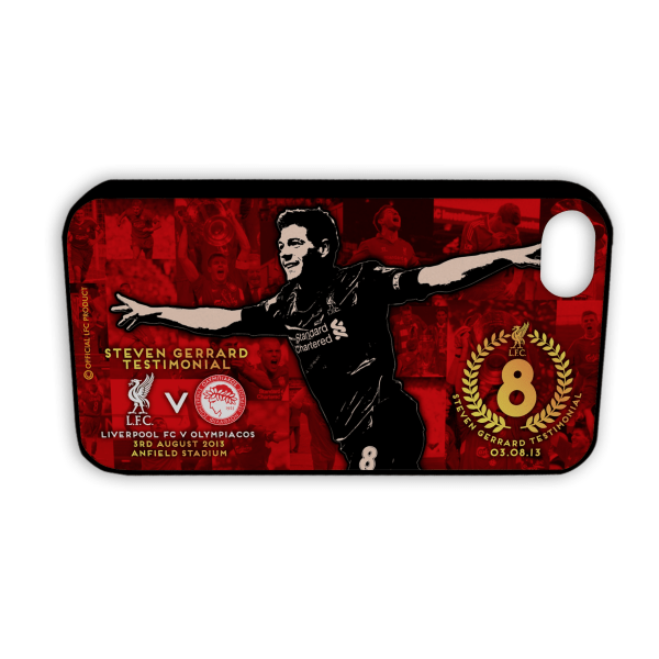 Liverpool Iphone 4/4s Skal Hårdt Gerrard