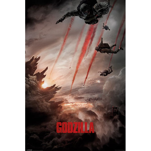 Godzilla Juliste Hyppääjät A275