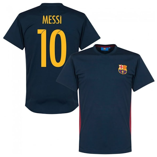 Barcelona T-paita Messi 10 Fan Style Lapset 4 år