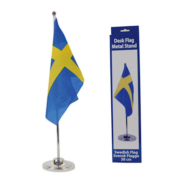 Sverige Bordflag 38 cm