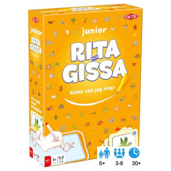 Peli/Lasten peli - Piirrä ja arvaa Junior