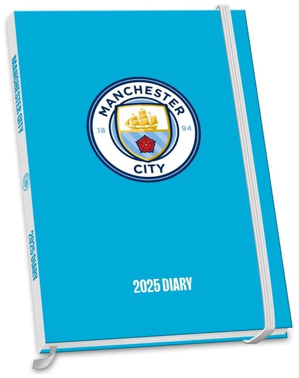 Manchester City Dagbok A5 2025