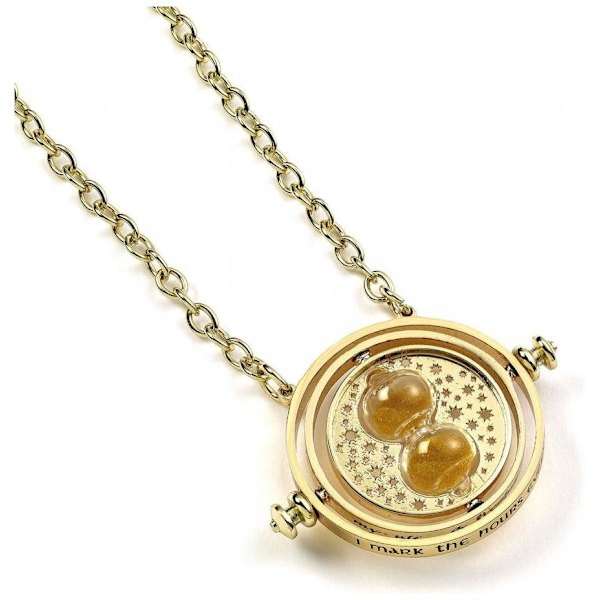 Harry Potter Halsband Guldpläterad Time Turner