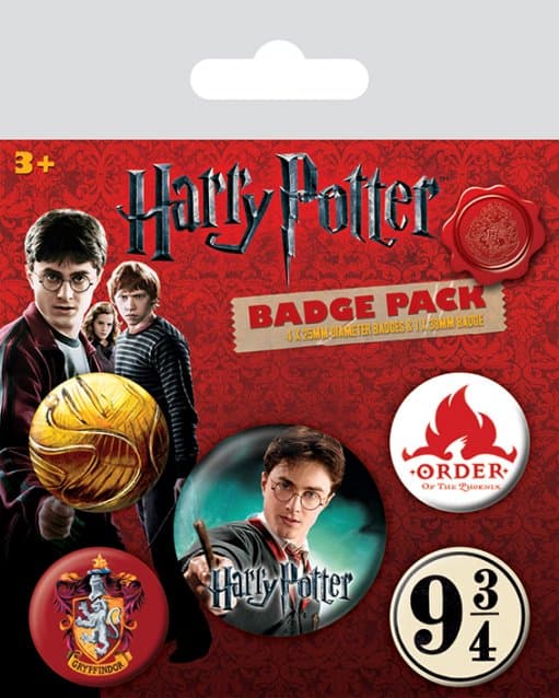 Harry Potter Knappar Gryffindor