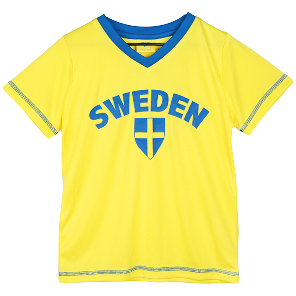 Sverige Sporttrøje Sweden Gul L