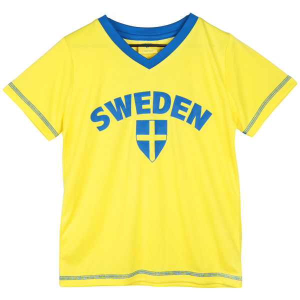 Sverige Sporttrøje Sweden Gul XXL