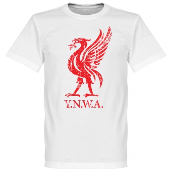 Liverpool T-shirt Vintage Liverbird Vit XL