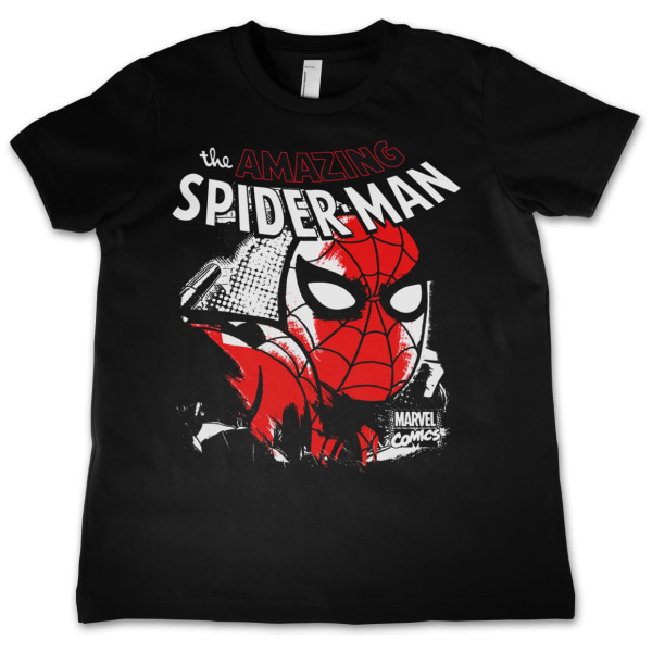 Spider-Man T-shirt Close Up Barn 8 år