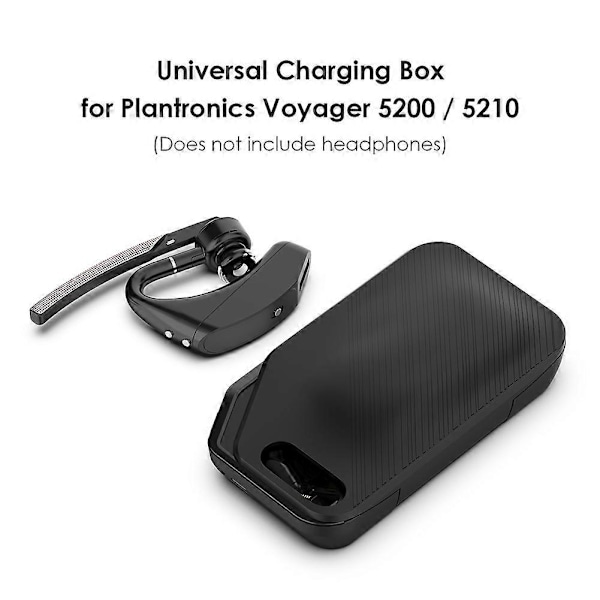 Kotelo Plantronics Voyager 5200/5210 -kuulokkeille, musta