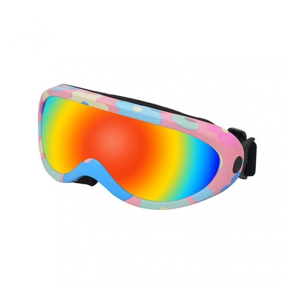 Skibriller Anti-Sand Store sfæriske briller Snøbriller for menn og kvinner UV400 Utendørs skiutstyr 05