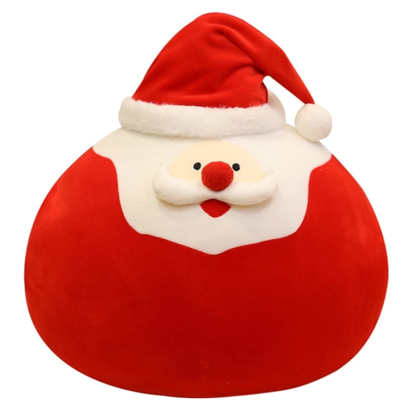 Julemands plyslegetøj, 40 cm julemands plyspude Rensdyrplyslegetøj Blødt plyspudepudepudepyntgave (julemand)