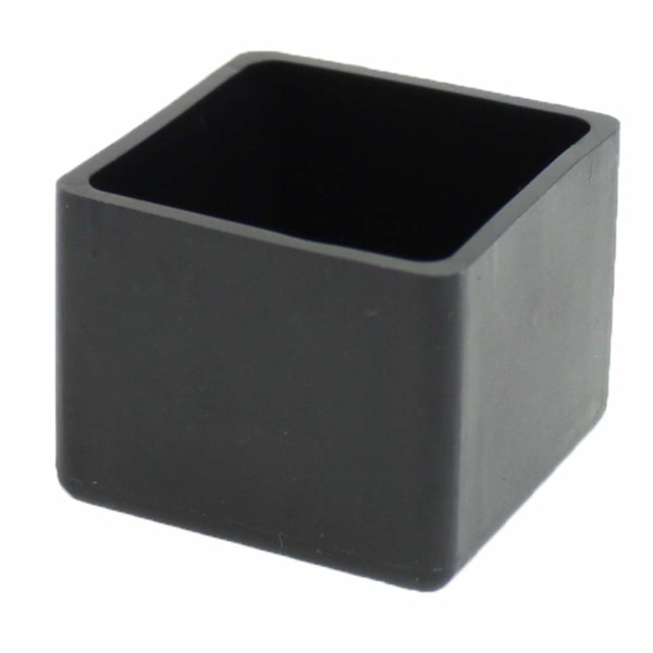 Fyrkantiga gummigavlar - 25 mm - För stolar, bord, möbelben